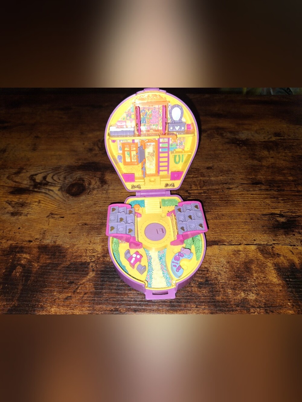 Vintage Polly Pocket Pony Ridin Show Compact 1994 Bluebird